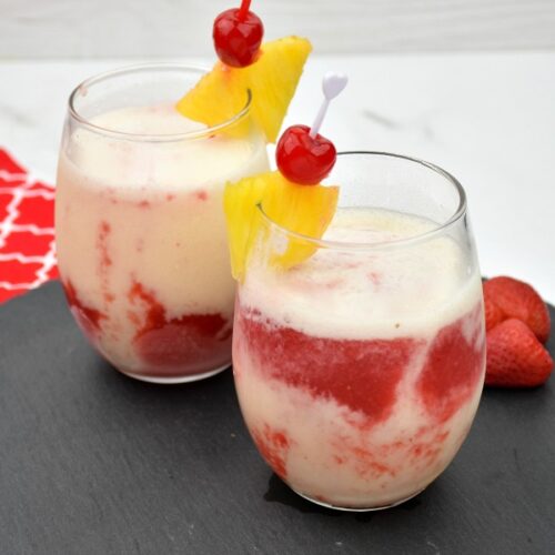 lava flow mocktail