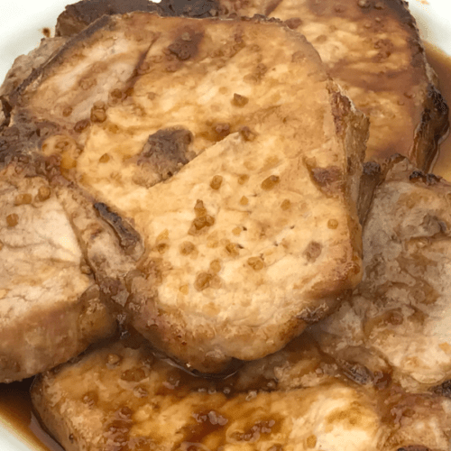 easy asian marinated pork chops dinner