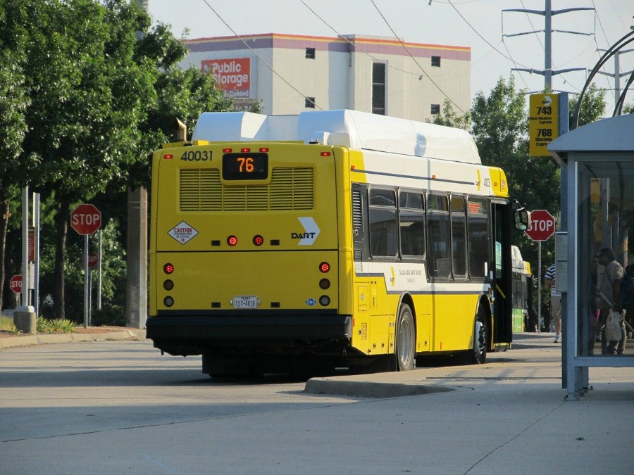 how the pandemic is affecting public transit such as buses like this one