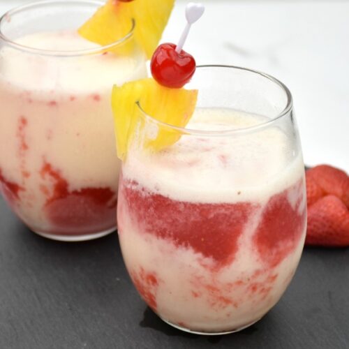 Lava Flow Cocktail