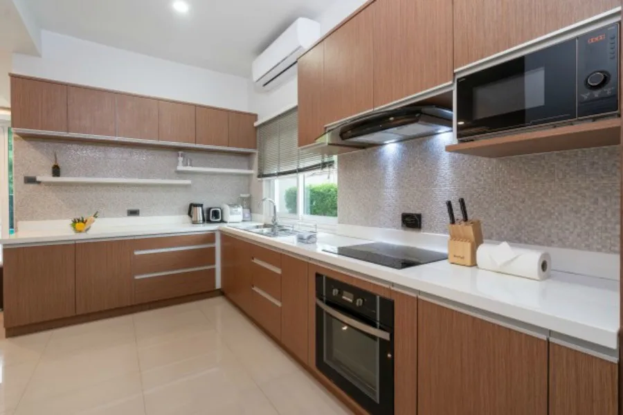 new kitchen cabinets in a modern kitchen