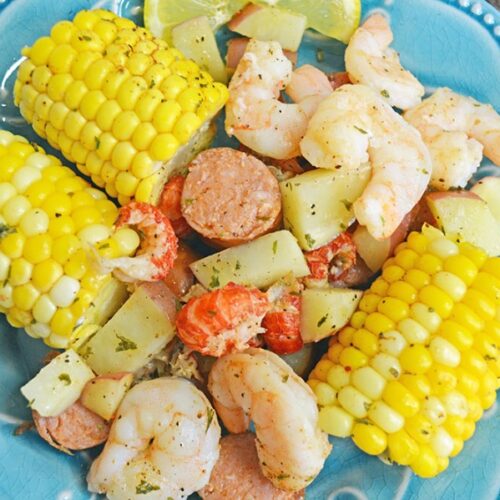 easy cajun seafood boil foil packets