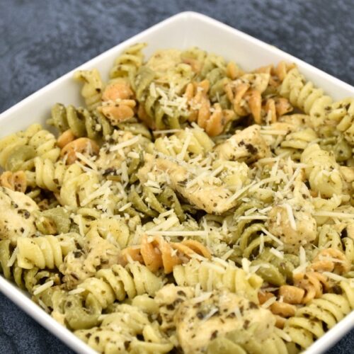 Creamy Chicken Pesto Pasta