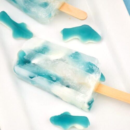 Great White Gummy Shark Popsicle Recipe