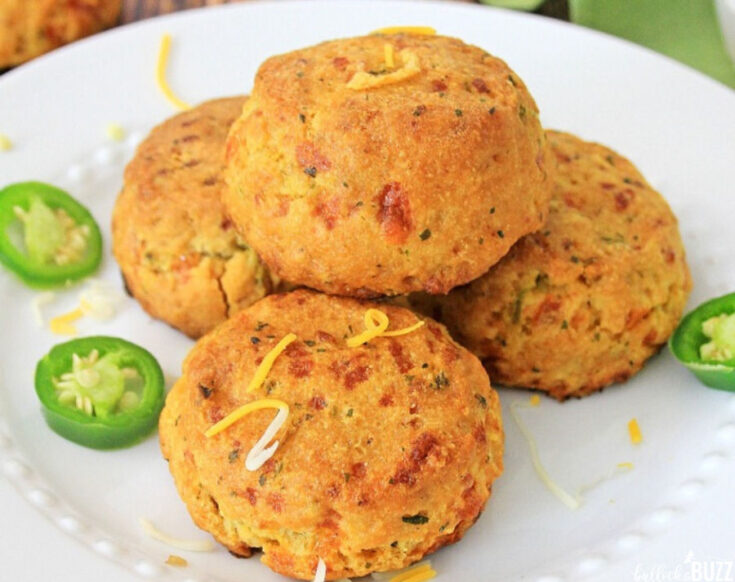 homemade Jalapeño Cheddar Cornbread Muffins