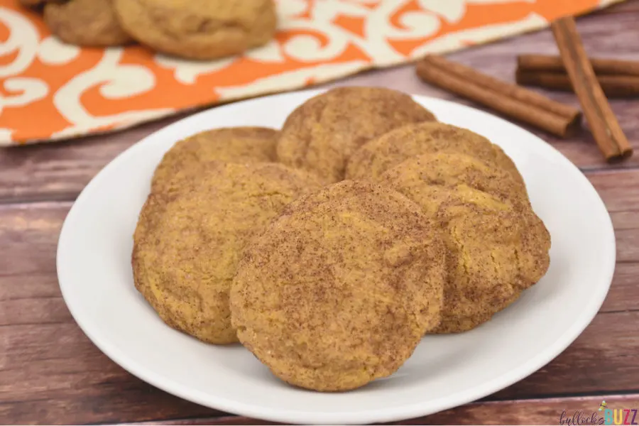 easy recipe for pumpkin snickerdoodle cookies