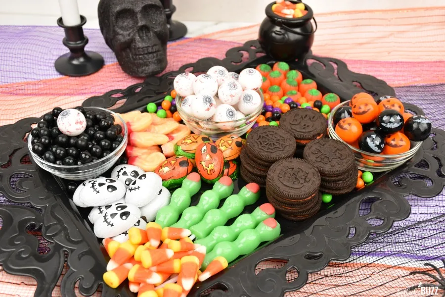 easy Halloween Candy Charcuterie Board