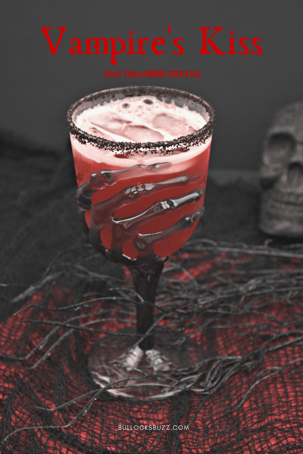 Vampire's Kiss Halloween Cocktail Recipe - Bullock's Buzz