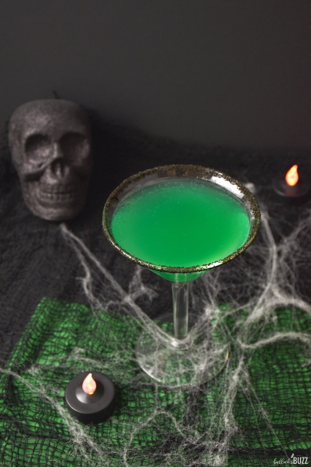 Green Goblin - Creepy Halloween Cocktail Recipe - Bullock's Buzz