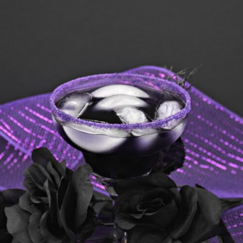 Magic Potion Purple Halloween Cocktail