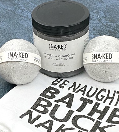 Jasmine Bath Gift Set from Buck Naked Soap Company