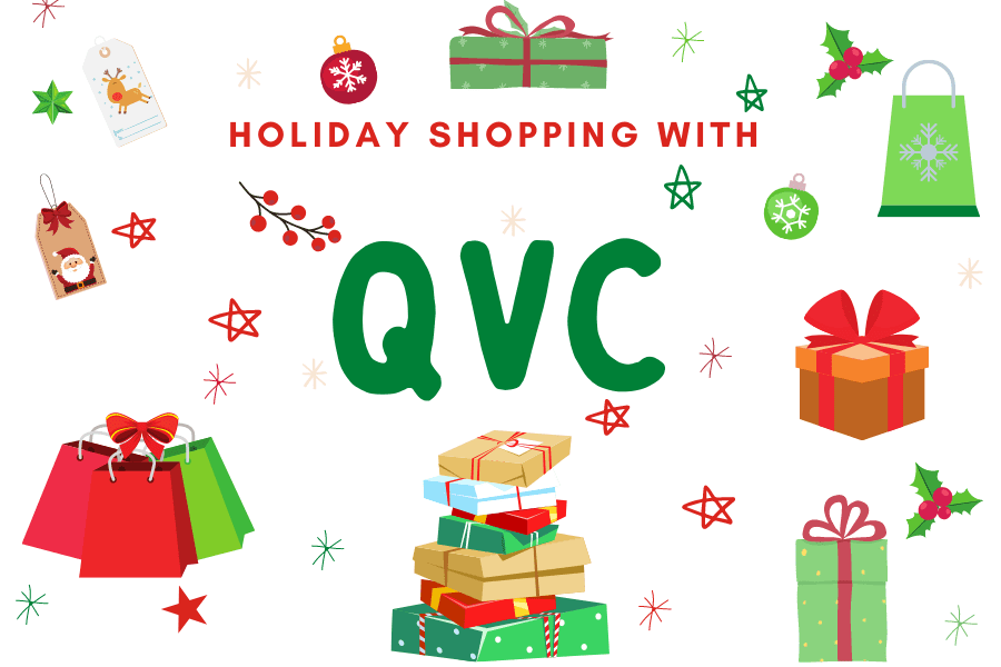 holiday shopping with QVC