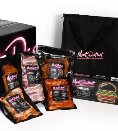 Meat Distrcit's Ultimate Grilling Pack online box