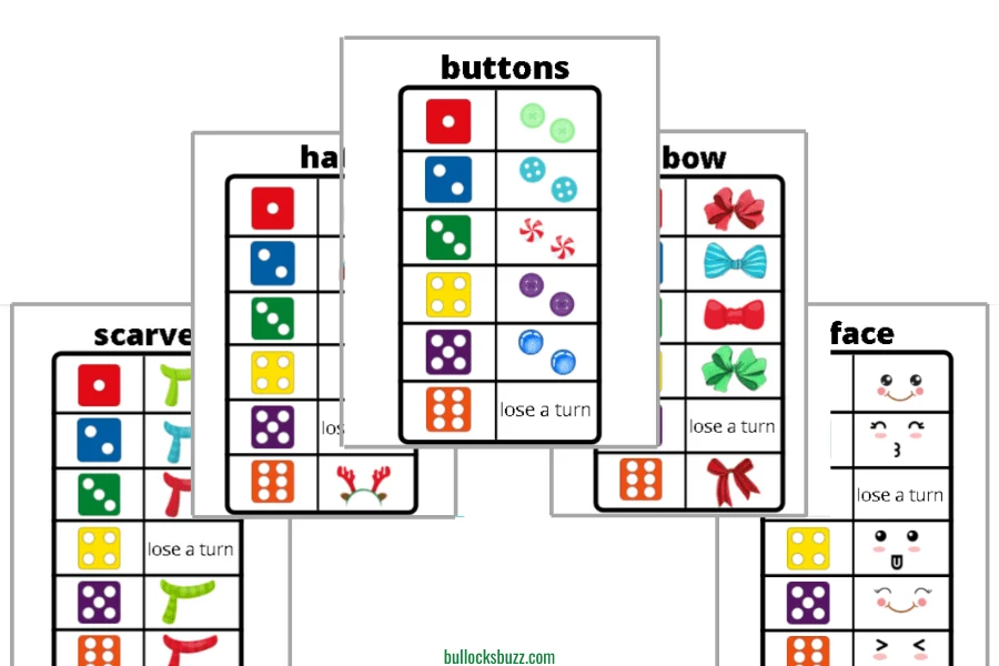 game charts/keys