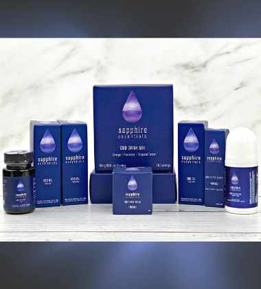 Sapphire CBD product line