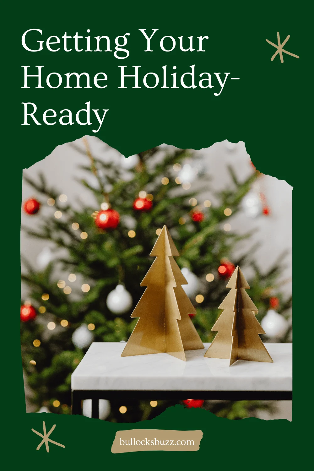 There truly is no place like home for the holidays. And for many of us, our homes are the "hub" of the holidays where everyone gathers to visit, eat, and celebrate. With these tips, you'll be able to get your home holiday-ready quickly and easily.