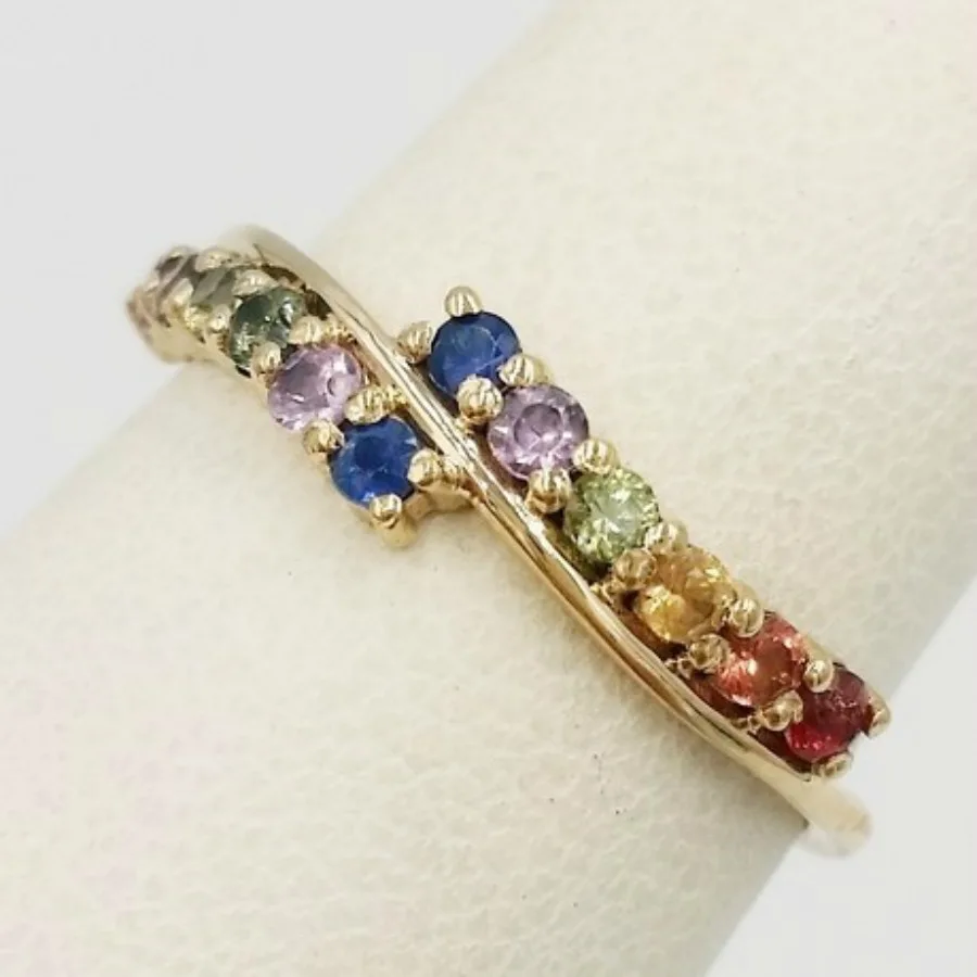 Vivalatina Jewelry Rainbow Ring