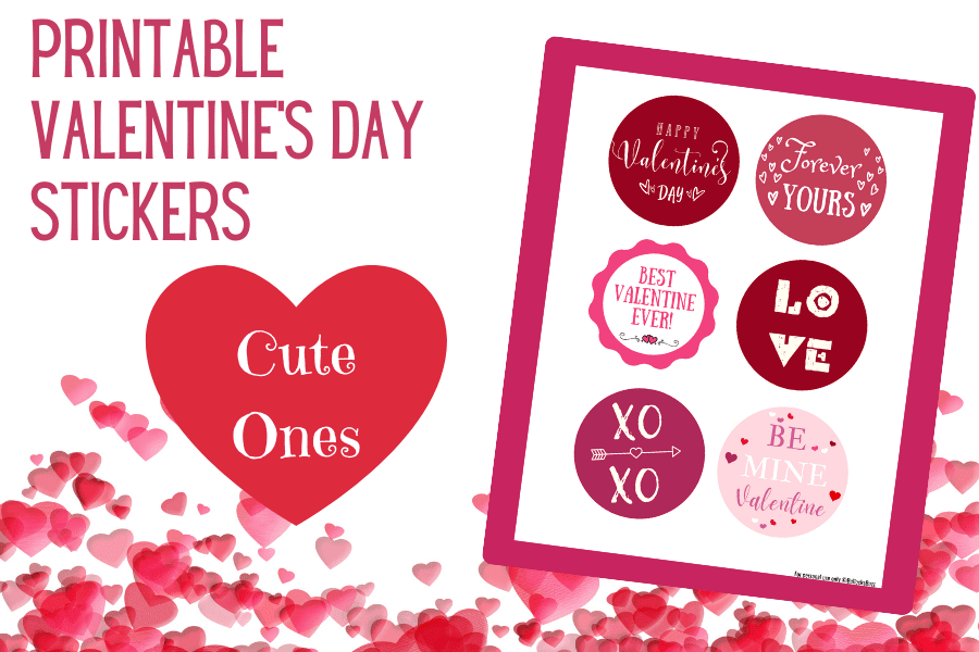 Cute Valentines stickers