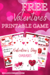 Kids and families will be laughing and having a blast trying to guess the words and phrases in this free Valentine's Charades printable game!