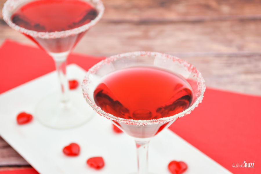 easy cocktail recipe for Valentine's Day