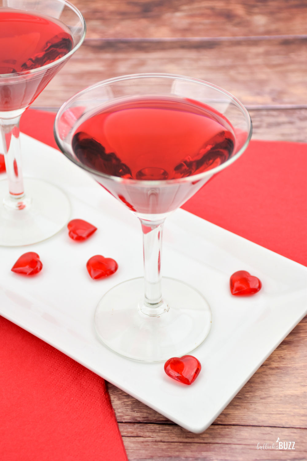 Cocktails are a staple for any celebration, but if you’re searching for an extra dose of color and flavor for your Valentine's Day, look no further than this Cupid's Heart Valentine's Day cocktail!