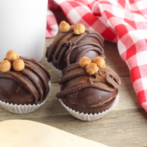 easy Caramel Mocha Coffee Bombs recipe