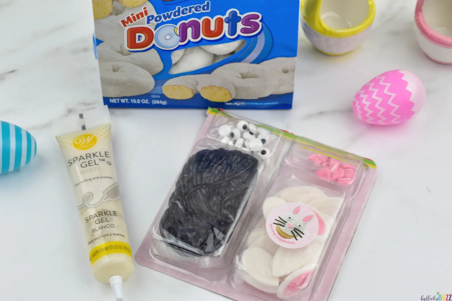 bunny decorating kit donuts and icing for Easter Bunny Donuts