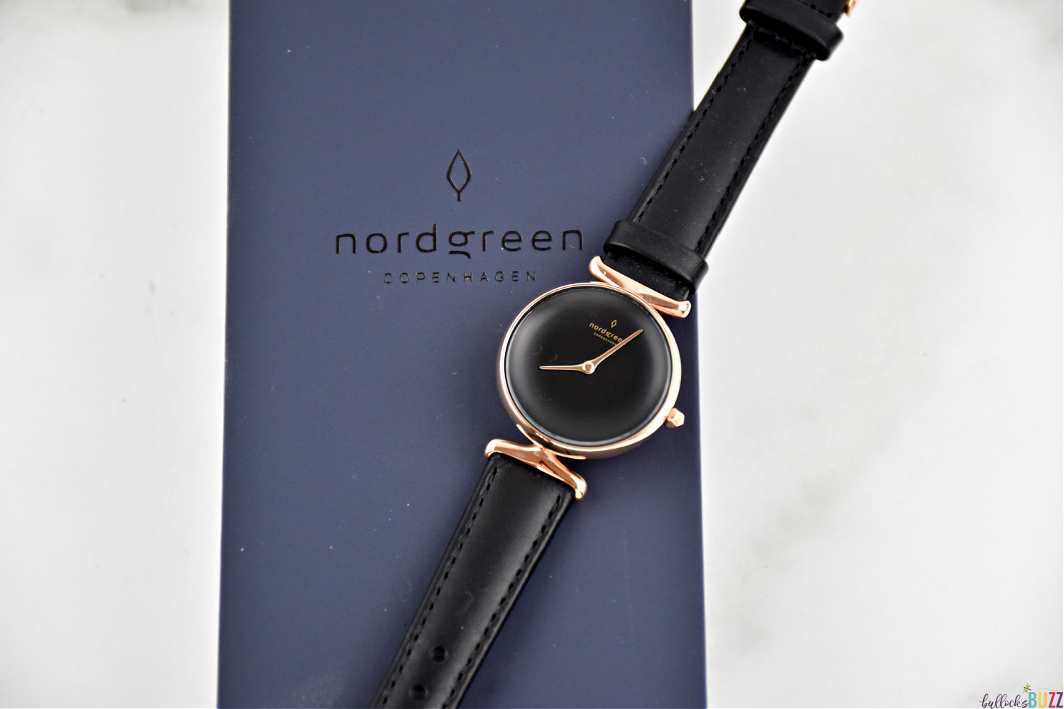 Nordgreen Unika watch laying across box