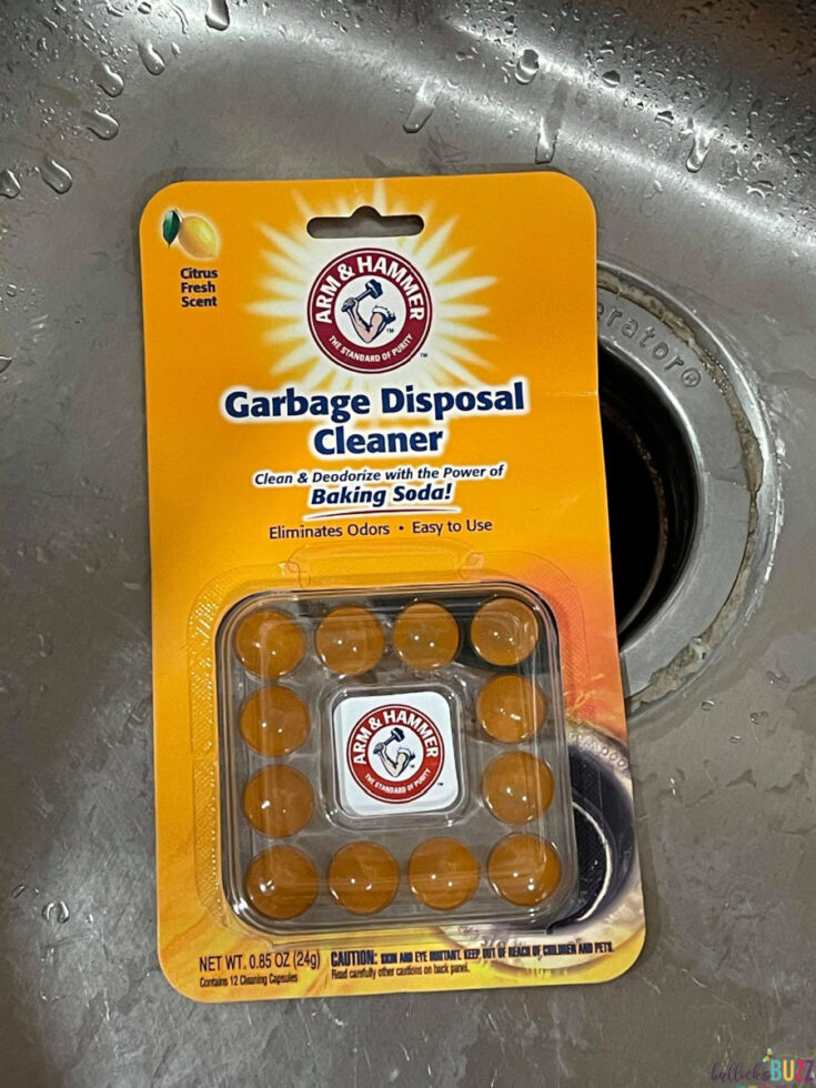 arm and hammer disposal cleaner in packaging