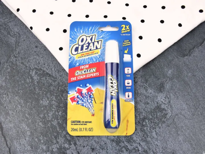 OxiClean On the Go Stain Remover pen in packaging