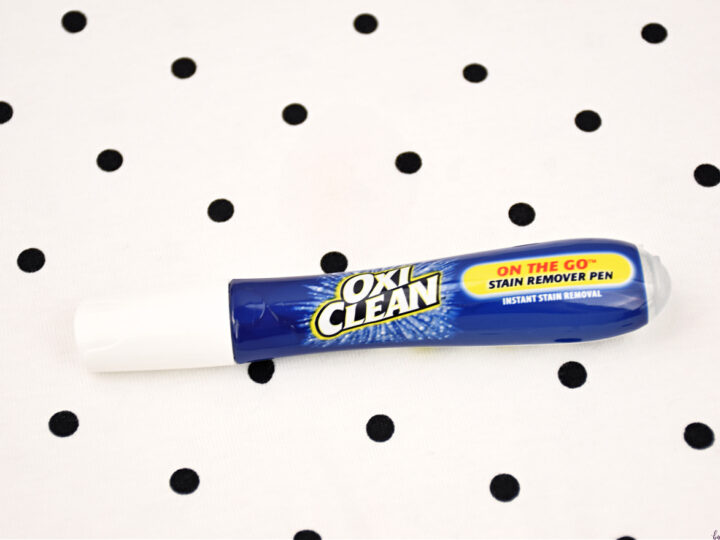 close up of OxiClean On the Go Stain Remover pen