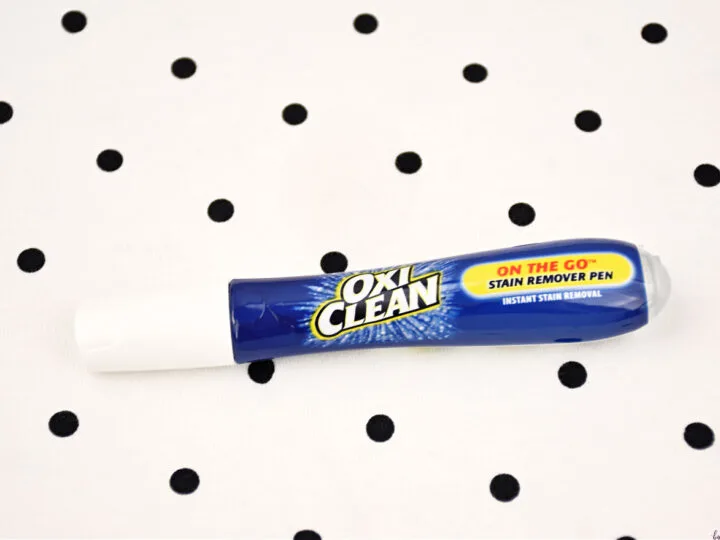 close up of OxiClean On the Go Stain Remover pen