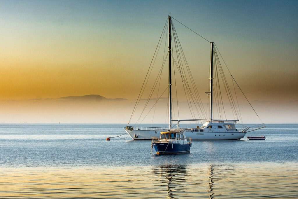 boats on the water