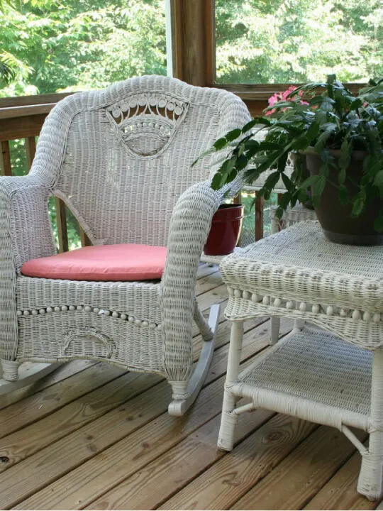 why wicker furniture like this belongs in any home