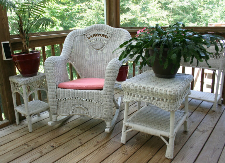 why wicker furniture like this belongs in any home
