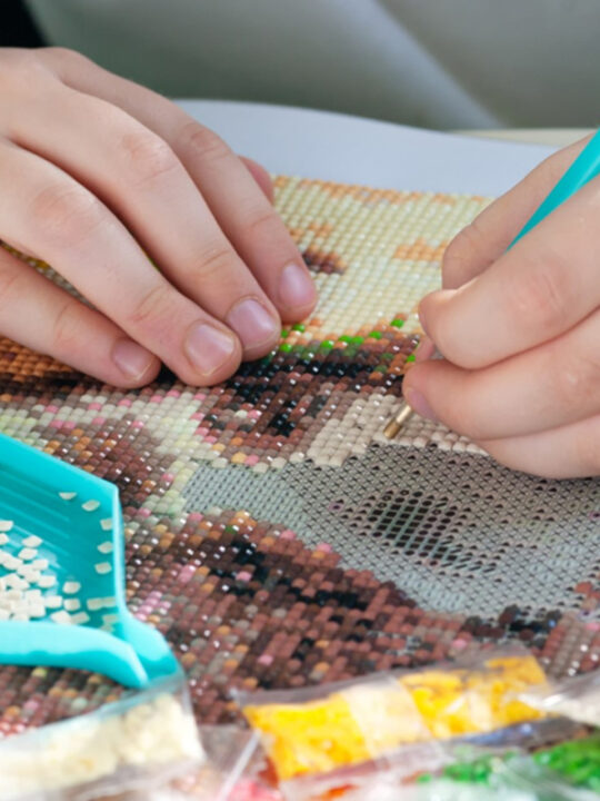 Diamond Art Painting is one of5 Crafts for Kids That Allow Self Expression