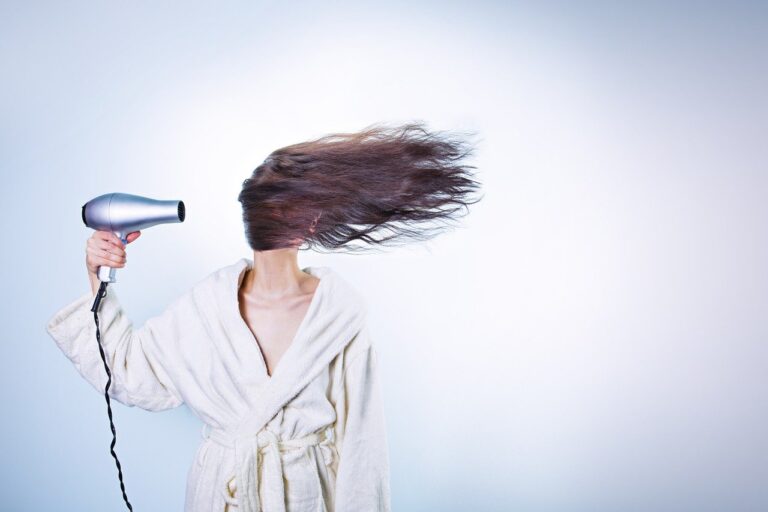 blow drying wet hair is one of the common hair care mistakes