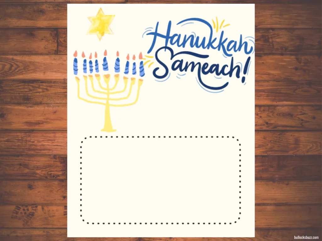 Hanukkah gift card holders image 2