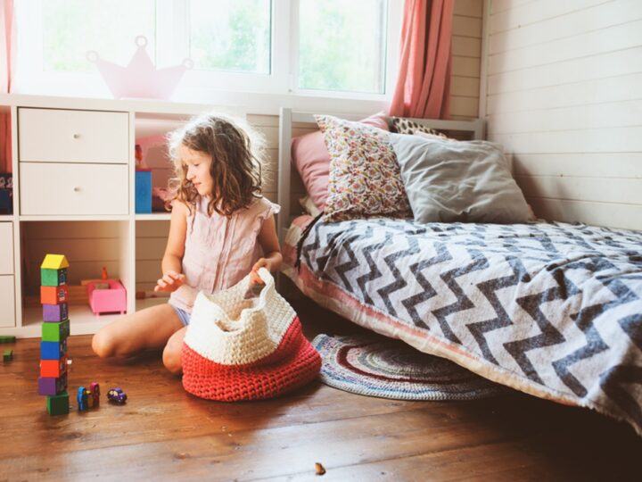 let kids help when learning how to organize your home with young kids 