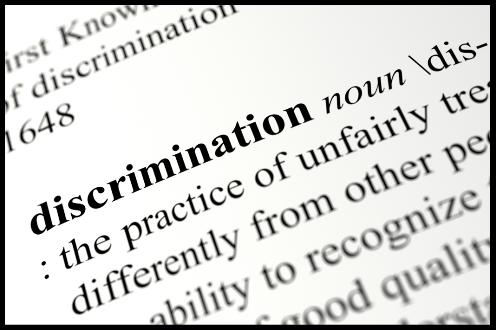 definition of discrimination and the most common forms of employment discrimination today 