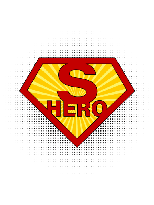 super hero emblem
