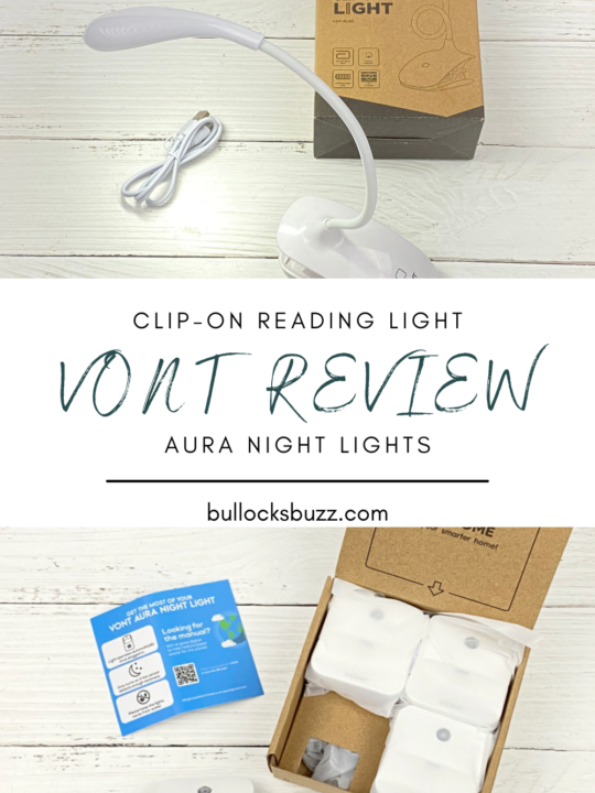 Vont LED Clip-On Reading Light and Vont Night Lights