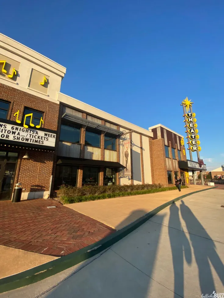 outside the OWA Theater