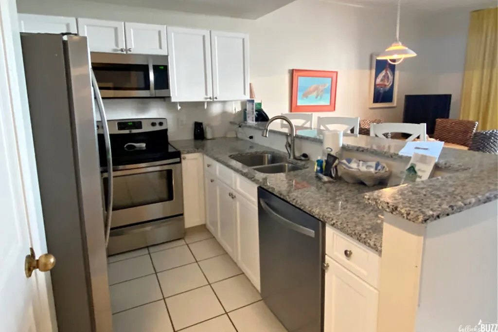 kitchen in condo