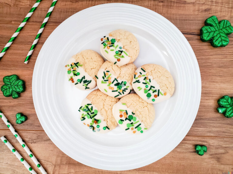 cake mix cookies for St Patrick's Day