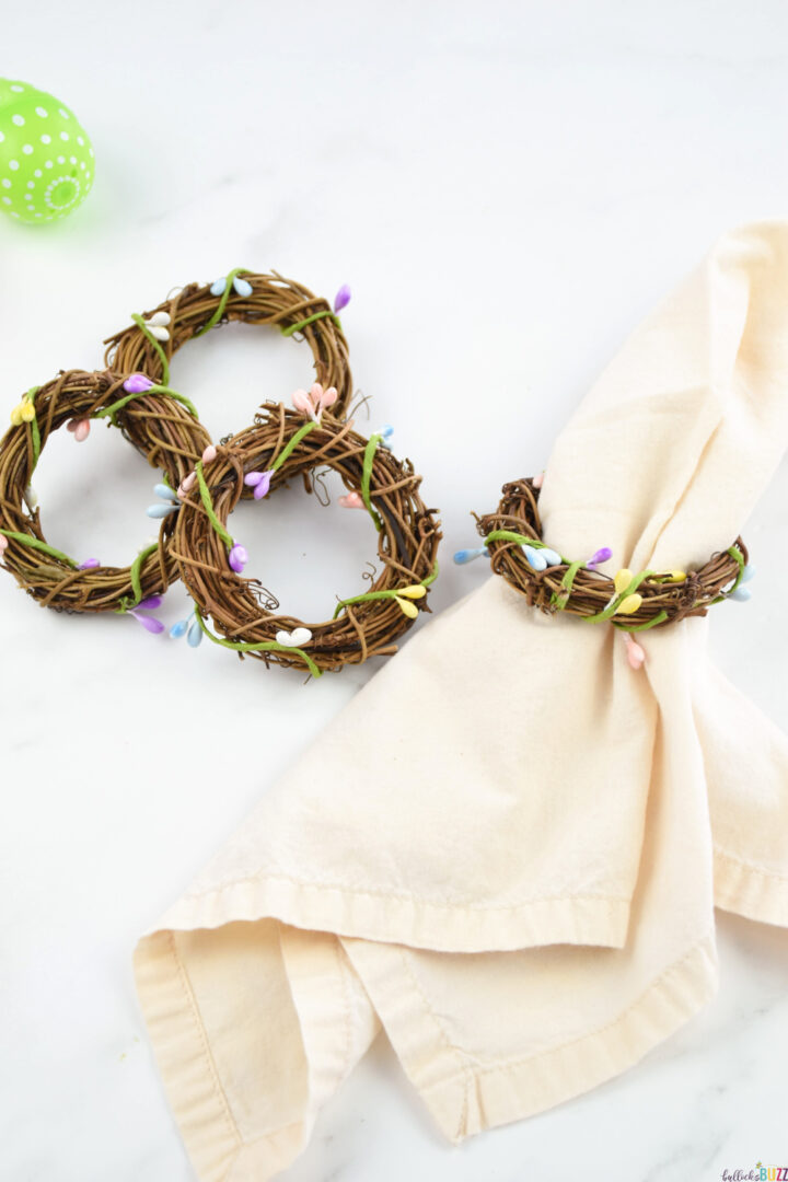 DIY Easter Napkin Rings Bullock's Buzz