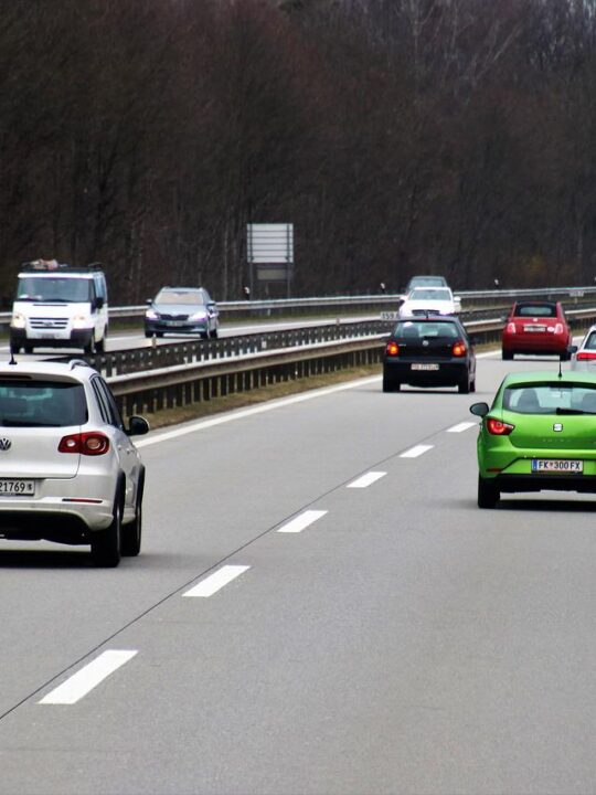 reduce the number of cars on the road like this highway by using a car sharing service
