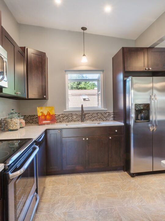 home upgrades to quartz countertops in a kitchen