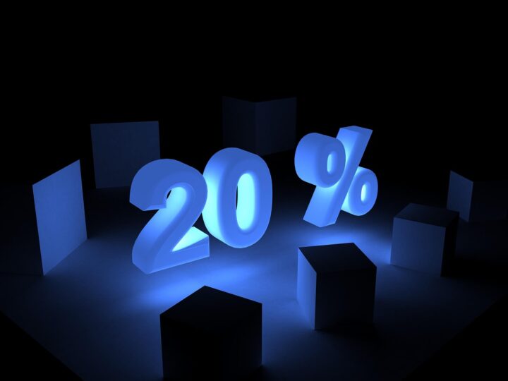 twenty percent sign Whether you are a student, a senior, or just want to get more for your money, you can save money by getting deals and discounts. 