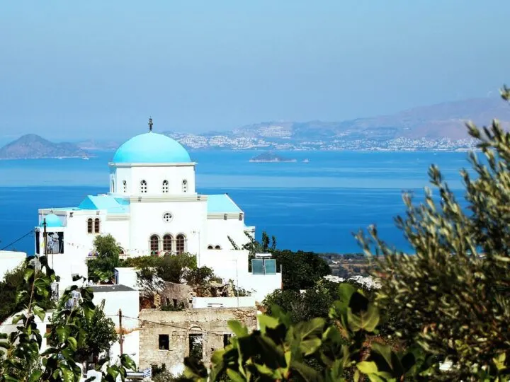 church on island of kos in greece